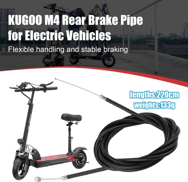 Yungeln خط كابل الفرامل M4 بديل خط الفرامل متوافق مع سكوتر كهربائي KUGOO M4 / M4 Pro - Image 2